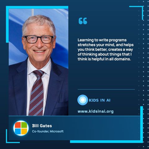 Quote card: Bill Gates