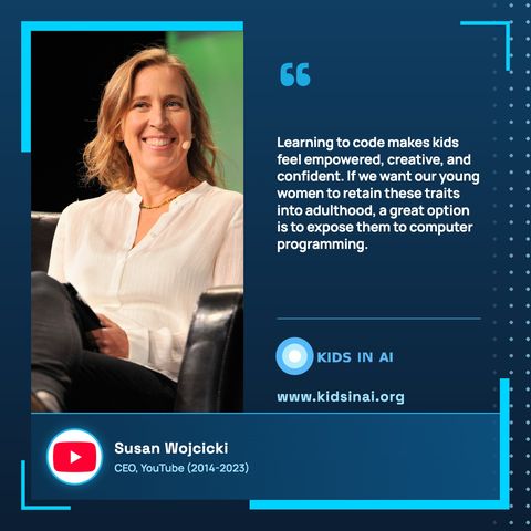 Quote card: Susan Wojcicki
