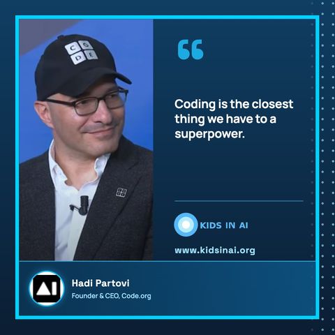 Quote card: Hadi Partovi