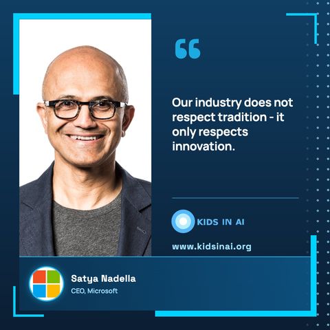 Quote card: Satya Nadella