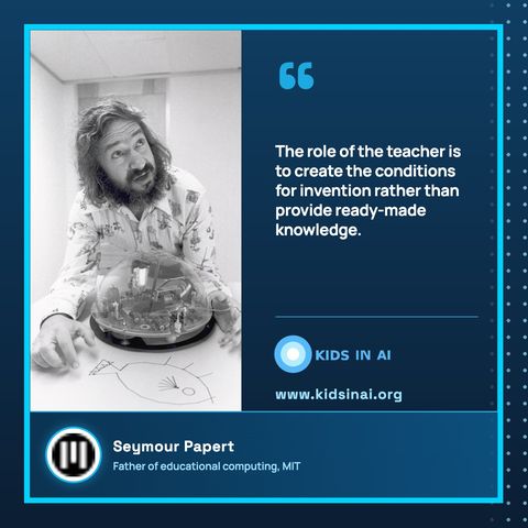 Quote card: Seymour Papert