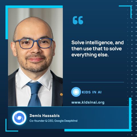 Quote card: Demis Hassabis