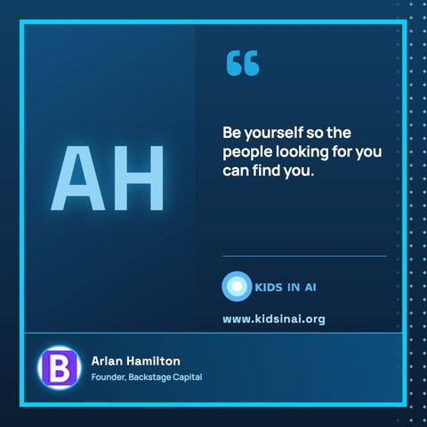 Quote card: Arlan Hamilton