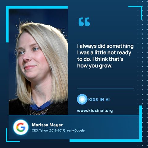 Quote card: Marissa Mayer