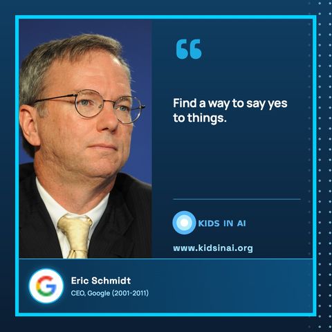 Quote card: Eric Schmidt