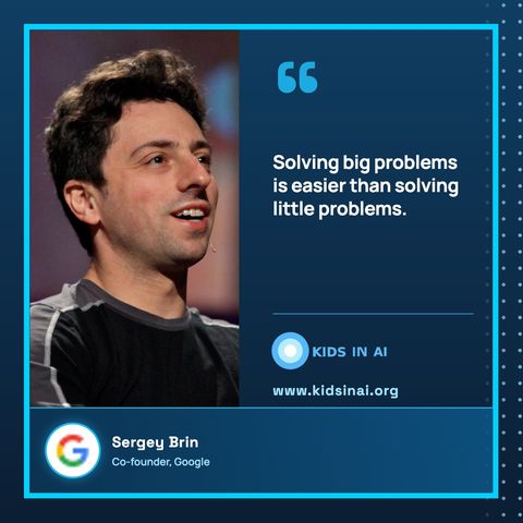 Quote card: Sergey Brin