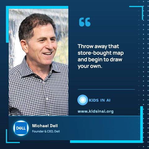 Quote card: Michael Dell
