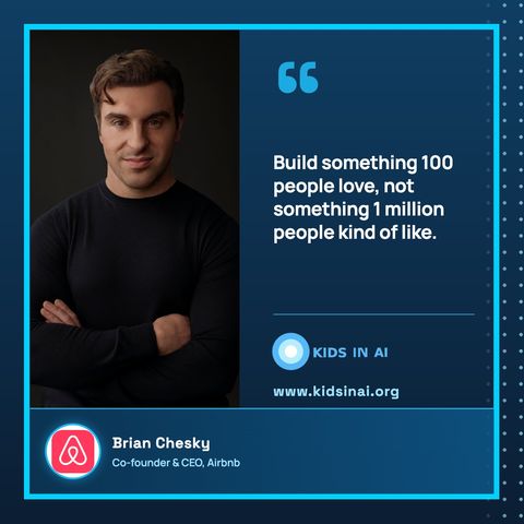 Quote card: Brian Chesky