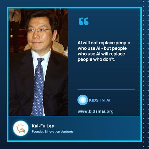 Quote card: Kai Fu Lee