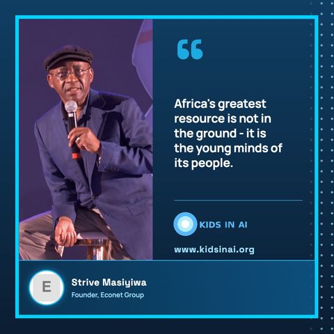 Quote card: Strive Masiyiwa