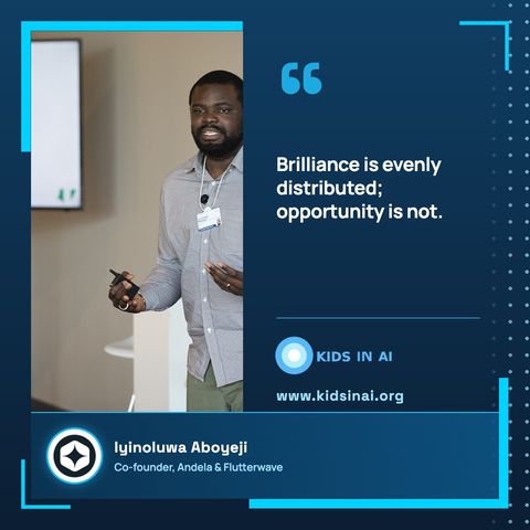 Quote card: Iyinoluwa Aboyeji