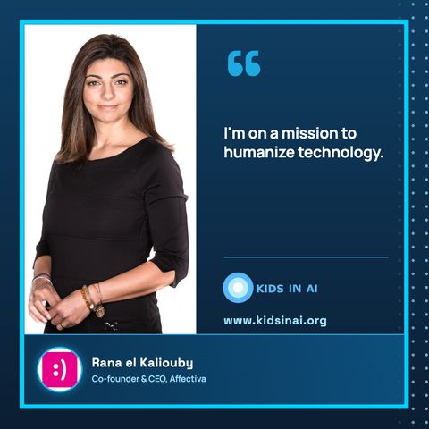 Quote card: Rana el Kaliouby