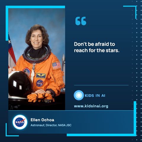Quote card: Ellen Ochoa