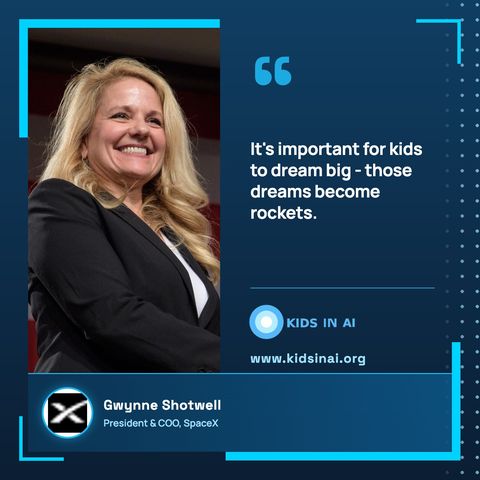 Quote card: Gwynne Shotwell